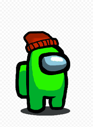 Hd Green Lime Among Us Character With Beanie Hat Png In 2021 Beanie Hats Character Funny Wallpapers