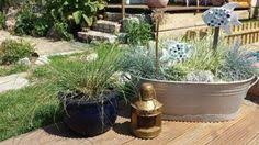 Maritime Deko Fur Die Terrasse Aus Einer Alten Zinkwanne Plants Garden