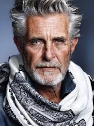 Want to see the world's best grey beard styles? Bernard Fouquet Grey Hair Men Handsome Older Men Hair And Beard Styles