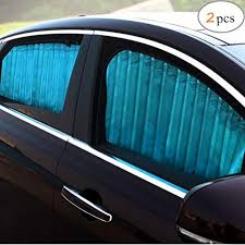 Zatooto Sonnenschutz Furs Auto Vorhang Sonnenschutz Magnetisch Fur Uv Schutz Hitzeschutz Blau Universal Die Auto Fenster Schat Sonnenschutz Autos Vorhange