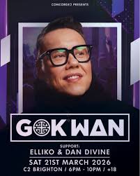 💥💥 Now On Sale 💥💥 Tickets for the return of @therealgokwan are now
