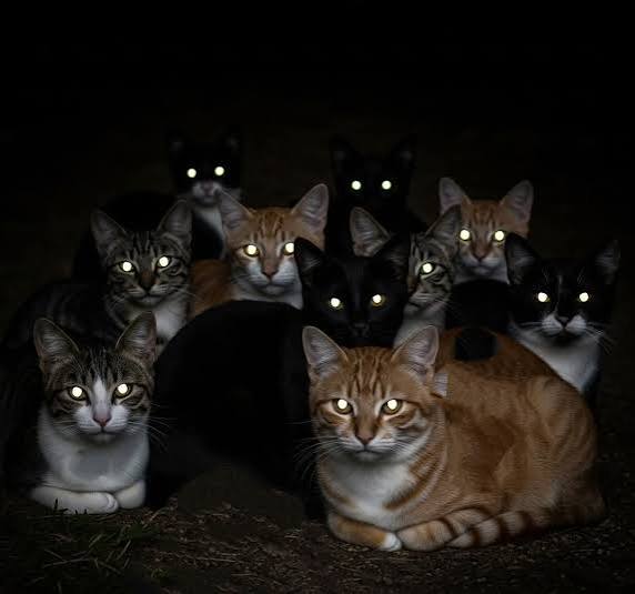 Why animals' eyes glow in the dark