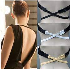 Low Back Backless Bra Strap Adapter Converter Fully Adjustable Extender Hook Bra Straps Bra Accessories Low Back Bra