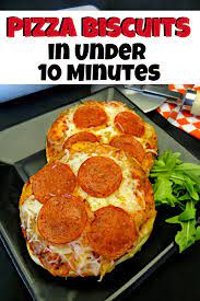 Pizza Biscuits Recipe In Under 10 Minutes Biscuit Pizza Kids Pizza Recipes Kids Lunch Recipes