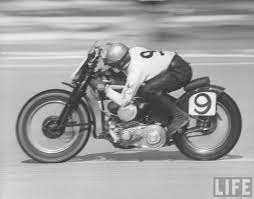 Daytona Racing Motorcycle Racing On The Florida Sands 1948 2 Racing Motorcycles Vintage Motorcycles Motorcycle Camping Gear