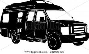 Motorhome Rv Van Vector Photo Free Trial Bigstock Almost files can be used for commercial. motorhome rv van vector photo