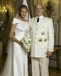 Wedding Of Prince Albert Ii Charlene Wittstock Groom Hsh Albert Ii Prince Of Monaco Bride Ms Charlene Wittstock Date Kungligheter Kungliga Brollop Brollop