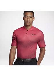 Nike Tiger Woods Collection Tw Dry Blade Golf Shirt 854205 653 Red Size Large Golf Shirts Mens Outfits Mens Tops