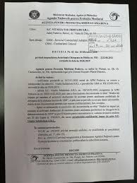 Data schimbării statutului 09 aug 1993. ReacÈ›ia Vitalia La Decizia Apm Prahova Prin Care SuspendÄƒ Activitatea Gropii De Gunoi De La BÄƒicoi Observatorul Prahovean