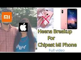 Das xiaomi mi note 10 ist nur halb so teuer wie das iphone 11 pro. Dhruval Breakup With Heena For Mi Phone Instead Of Iphone Youtube
