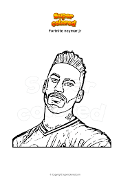 We hope you enjoy our growing collection of hd images to use as a background or home screen for your. Coloring Page Fortnite Neymar Jr Supercolored Com