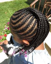 You can start braiding from the temple until you reach the bottom part. Braids For Kids Black Girls Braided Hairstyle Ideas In December 2020