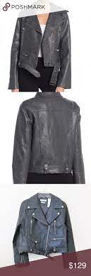 Nwt Noize Eva Faux Leather Moto Jacket Faux Leather Moto Jacket Leather Moto Jacket Clothes Design