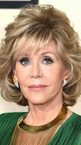 Jane fonda is a 83 year old american actress. Jane Fonda Jane Fonda Hairstyles Thick Hair Styles Hair Styles