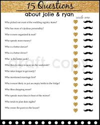 You can use this swimming information to make your own swimming trivia questions. Bride Groom Trivia Wedding Shower Game Bachelorette Party Game 15 Questions Instant Wedding Party Games Wedding Trivia Wedding Shower Games