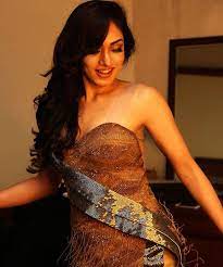 Khushali Kumar Strapless Dress Formal Bollywood Girls Strapless Dress Tulsi kumar & khushali kumar. khushali kumar strapless dress formal