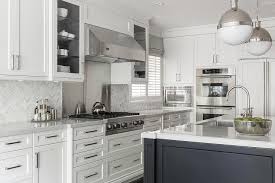 We did not find results for: Marble Herringbone Tiles With Stainless Steel Cooktop Backsplash Transitional Kitchen