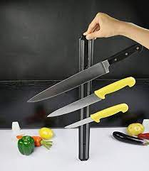 Home kitchen magnetic knife block holder rack magnetic stands with strong enhanced magnets multifunctional storage knife holder. Best Magnetic Knife Holder For A Safe And Great Storage At Home In 2019