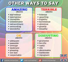 Otherway4 Other Ways To Say Learn English Vocabulary