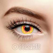 All about colored contact lenses to enhance or completely change your eye color. Gold Vampire 1 Day Colored Contact Lenses Halloween Contacts