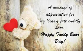 Wishing you lots of love. Happy Teddy Day Wishes Messages Quotes Sms Images Pics For Your Beloved