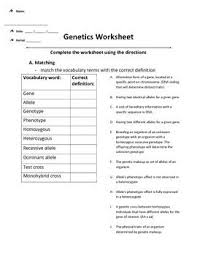 Introduction To Genetics Worksheet Persuasive Writing Prompts Worksheets Genetics