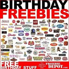 Where To Get Free Stuff On Your Birthday Now I Shall Spend The Rest Of The Days Until My Birthday Tr Free Birthday Stuff Birthday Freebies Free Birthday Food