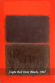 Light Red Over Black 1967 By Mark Rothko What Is Expressionism Abstract Expressionist Art Art