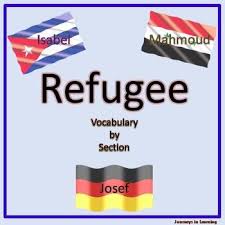 Refugee Vocabulary By Section Vocabulary Refugee Gratz