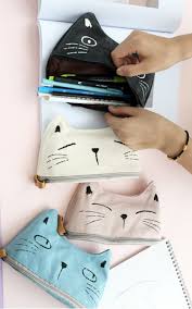 Japanese Design Neko Pencil Case Cat Pencil Case School Supplies Kawaii Pen Shop Cute Stationery Pencil Case Stationery Addict