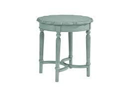 Magnolia Home French Inspired Petit Side Table Blue Magnolia Homes Furniture Wooden Side Table