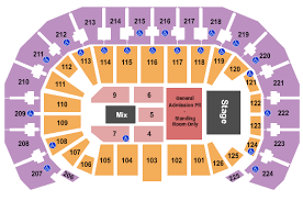 Intrust Bank Arena Seating Chart Valley Center