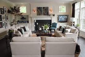 Pin By Contemporary Lighting On For The Home Family Room Furniture Layout Family Room Layout Small Living Room Furniture