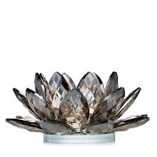 The candle holder traditional from present time has room for 7 candles. Jm By Julien Macdonald Large Lotus Flower Crystal Candle Holder Qvc Uk