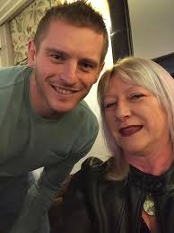 Exeter Falcons chairman Steve Luxton presenting 2025 Hall of Fame Inductee  Steven Bishop with his 2025 induction. Congratulations Bish, well deserved  and overdue 🟢⚪