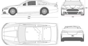 Ford fusion is a current model by ford that runs in the nascar sprint cup series. Vector Drawing Ford Fusion Nascar Ford Fusion Nascar Ford