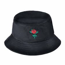 Wholesale Classical Polyester Breathable Rose Embroidered Bucket Hat Designer Hat For Man Women China Design Hat Custom And Designer Hat Wholesale Price Made In China Com