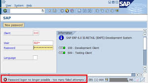 The user account is immediately unlocked and the user can log in again. How To Unlock Sap User In Ms Sql Database Sap Blogs