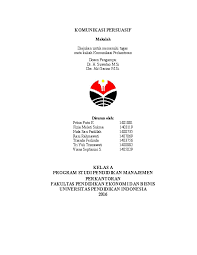 Maybe you would like to learn more about one of these? Doc Makalah Komunikasi Persuasif Rani Rahmawati Academia Edu
