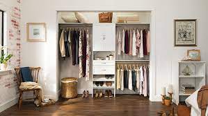 Inexpensive closet systems for the organizationally challenged. How To Design A Closet