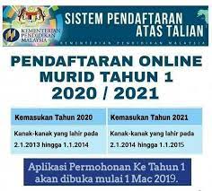 Terdapat 2 kaedah untuk membuat permohonan pendaftaran murid tahun 1 iaitu: Sk Sura Dungun Pendaftaran Online Murid Tahun 1 Facebook
