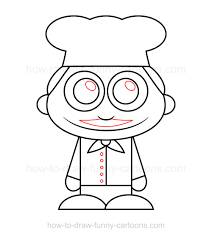 The word chef is derived from the term chef de cuisine (french pronunciation: How To Draw A Chef
