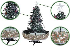 Bring the magic of outdoors let it snow. Snowing Christmas Trees Musical Cascading Falling Snow Tree Black Umbrella Base 1 7 Meter