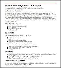 Mechanical engineers design, develop, build, and test mechanical and thermal sensors and devices, including tools, engines, and machines. Mechanical Engineer Cv Summary August 2021