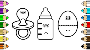 By clicking continue you'll be leaving the cry babies web site and landing on an external site. Coloring For Kids With Crying Baby Dummy Bottle Surprise Egg Coloring Pages For Kids Youtube
