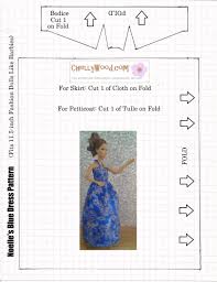 She will look sensational wearing one of these outfits. Easy Barbie Dress Patterns Free Printable Pdf World Apparel Store