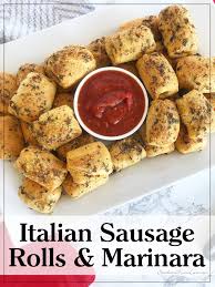 Italian Sausage Rolls Recipe In 2020 Appetizer Recipes Italian Sausage Rolls Recipe Food Recipes