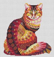 New finds are added every week, so come and take a look regularly. Bol Com Borduurpakket Mandala Rode Kat Awsome Patterns