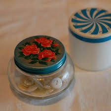 Check spelling or type a new query. Reserved For E Cosmetic Jars Milk Glass Blue Lid 1940s Etsy Cosmetic Jars Milk Glass Jar