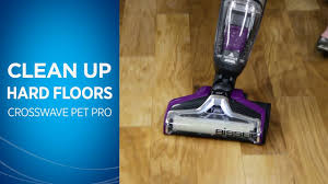 Bissell Crosswave Pet Pro Deluxe Multi Surface Cleaner Reviews How To Clean Hard Floors With Your Crosswave Pet Pro Youtube